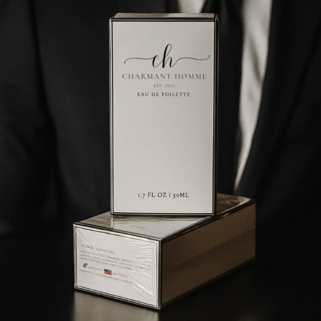 Box of Charmant Homme's Pheromone Cologne For Men